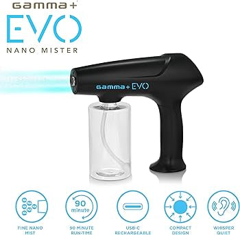 Gamma + evo nano mister black