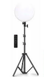 Round led lamp with tripod