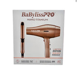 BABYLISSPRO NANO TITANIUM PRE-PACK HAIR DRYER & FLAT IRON BNTRGPP48PR