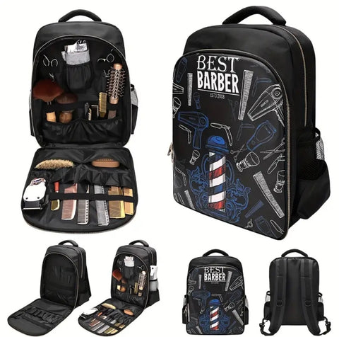 BEST Barber bag( tools bag) pole scissors & clippers desing