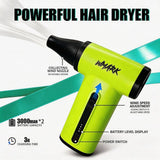WMARK 5-in-1 Professional Barber Kit Cordless All-in-One Set green fluorescent