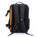 Rolda x G&B Pro Mobile Station Barber Backpack Full size Orange Black