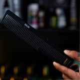 Rolda Men's Carbon Fiber Hair Cutting Comb