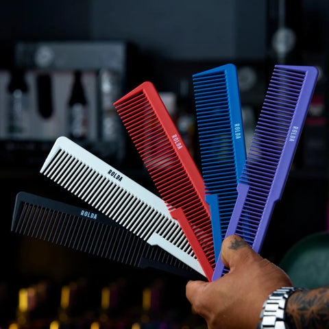 Rolda Men's Carbon Fiber Hair Cutting Comb