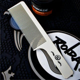 Rolda -Flat Top Hair Comb | Carbon Fiber Comb, Light Weight, 9 Inch