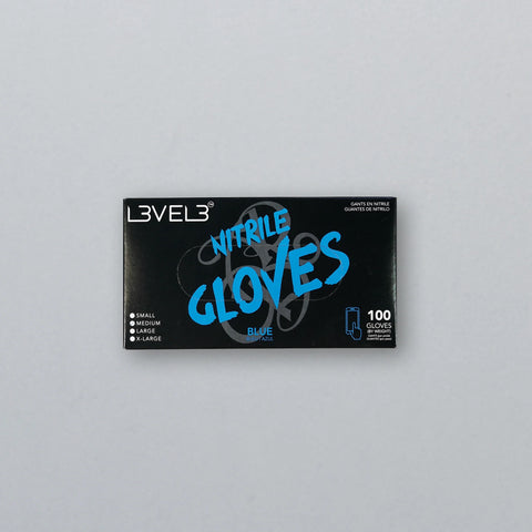 Level3 nitrile gloves blue