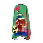 STYLECRAFT RADIOACTIVE BARBER & STYLIST CAPE GREEN