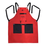 STYLECRAFT APRON RED/BLACK