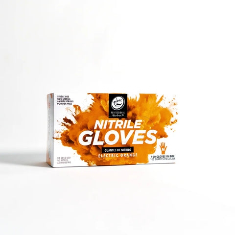 Rolda nitrile gloves orange 100