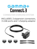 Gamma+ Connect 3 Connector Charging System (Dual Voltage)