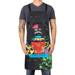 STYLECRAFT APRON RADIOACTIVE BLACK
