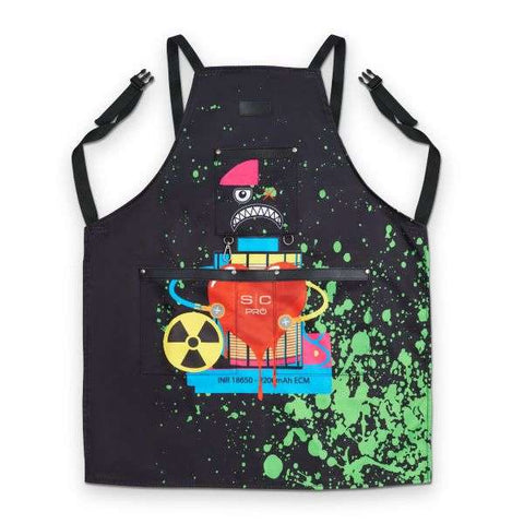 STYLECRAFT APRON RADIOACTIVE BLACK