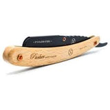 Parker SRP Pine Wood Handle Straight Edge Barber Razor SRPBA