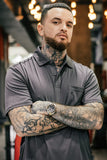 Barber strong polo gray