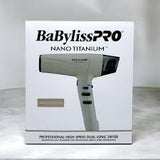 Babyliss nano titanium dryer limited edition gray
