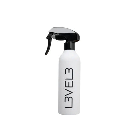 Level3 Rubberized Spray Bottle - White