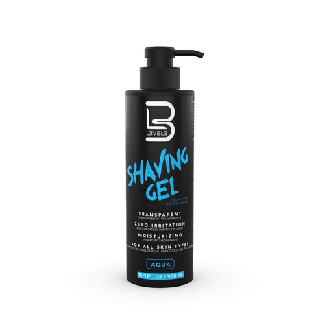 LEVEL3 Transparent Shaving Gel Aqua