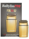 Babyliss FX02 Dual Foil Shaver Gold