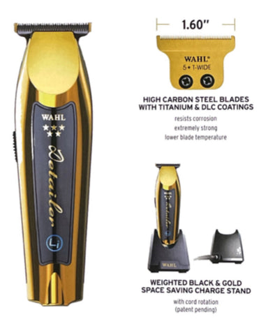 Wahl detailer cordless gold edition