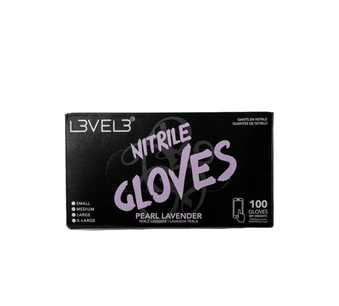 Level3 Nitrile Gloves Pearl Levender