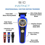 STYLECRAFT INSTINCT VECTOR MOTOR CORDLESS TRIMMER